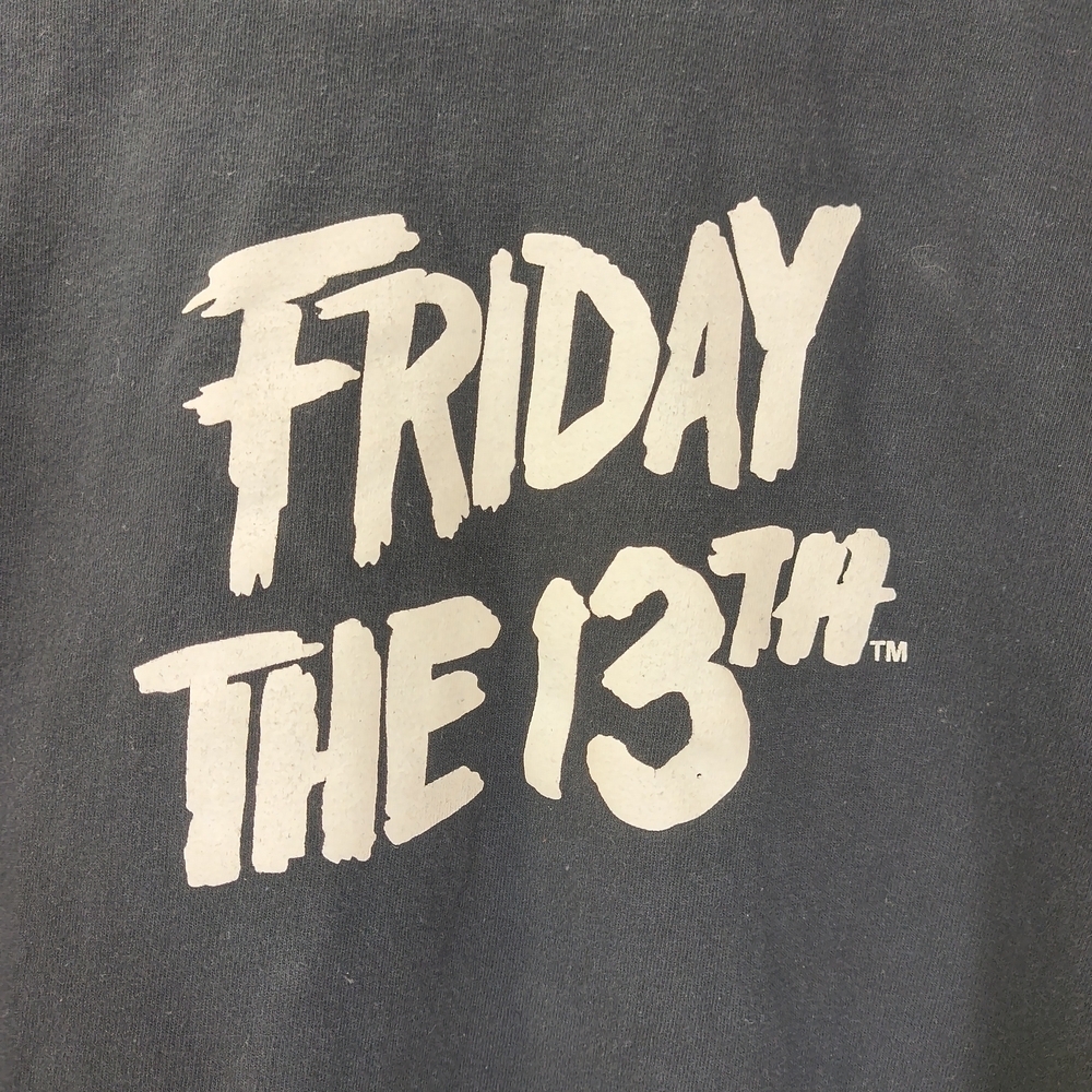 Friday the 13th  Horror Black T-Shirt , Size M - Picture 2 of 7
